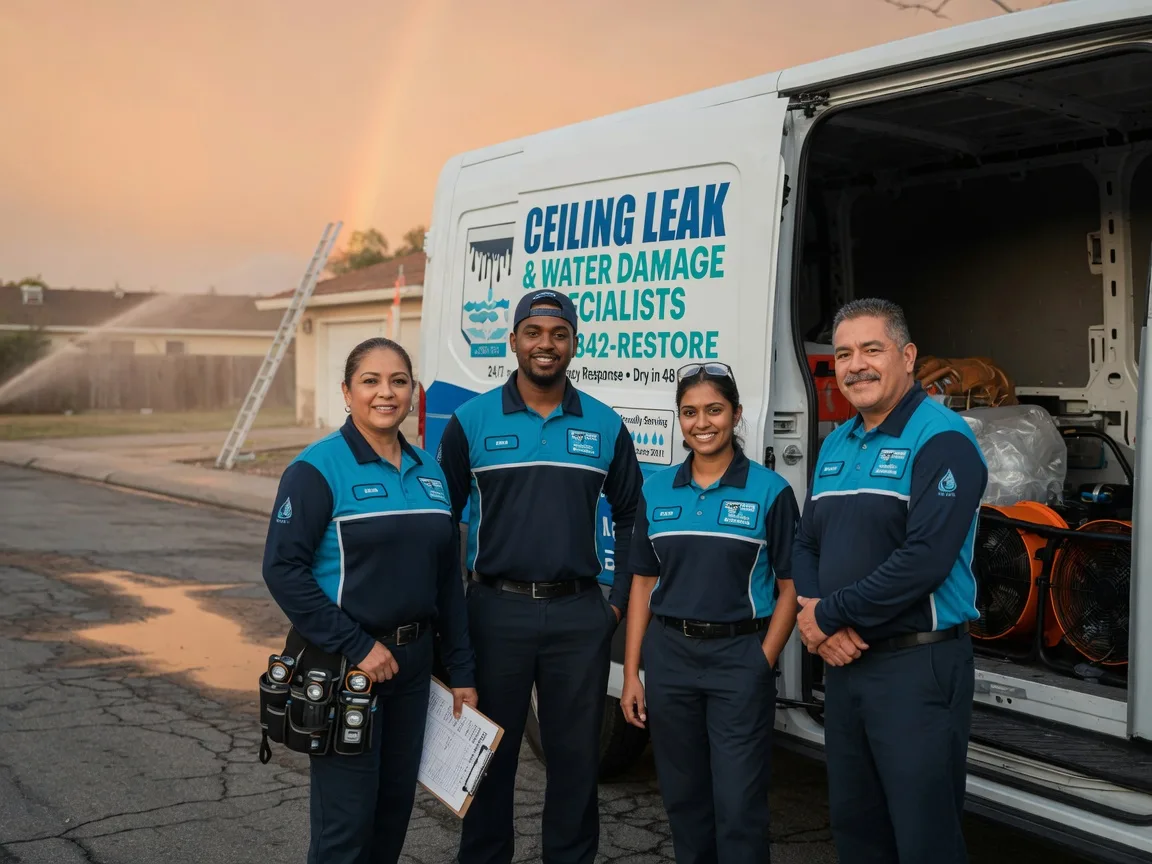 Ceiling Leak Cleanup company in Curryville, PA
