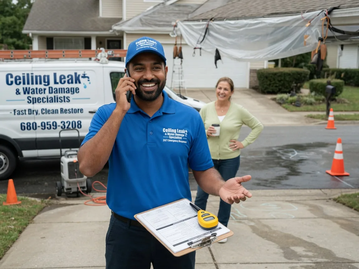 Ceiling Leak Cleanup Curryville, PA FAQs